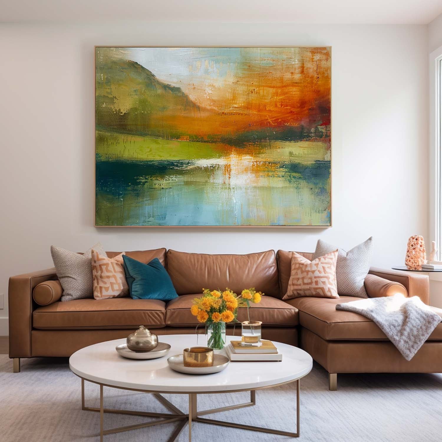 Abstract Canvas Art #AB627