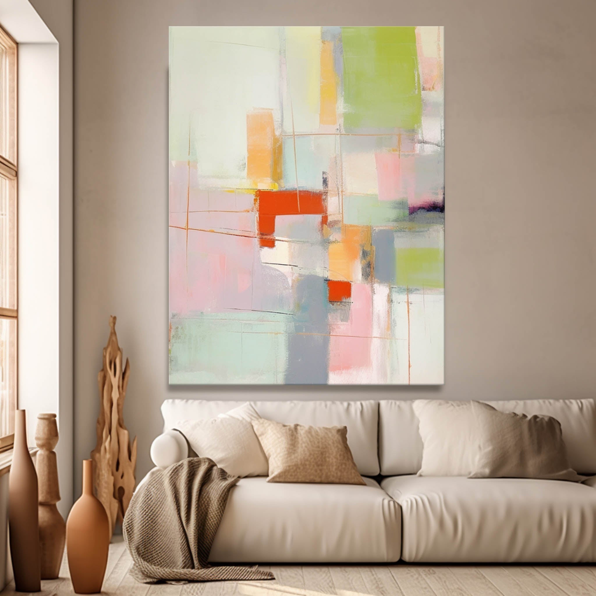 Abstract Canvas Art #AB352