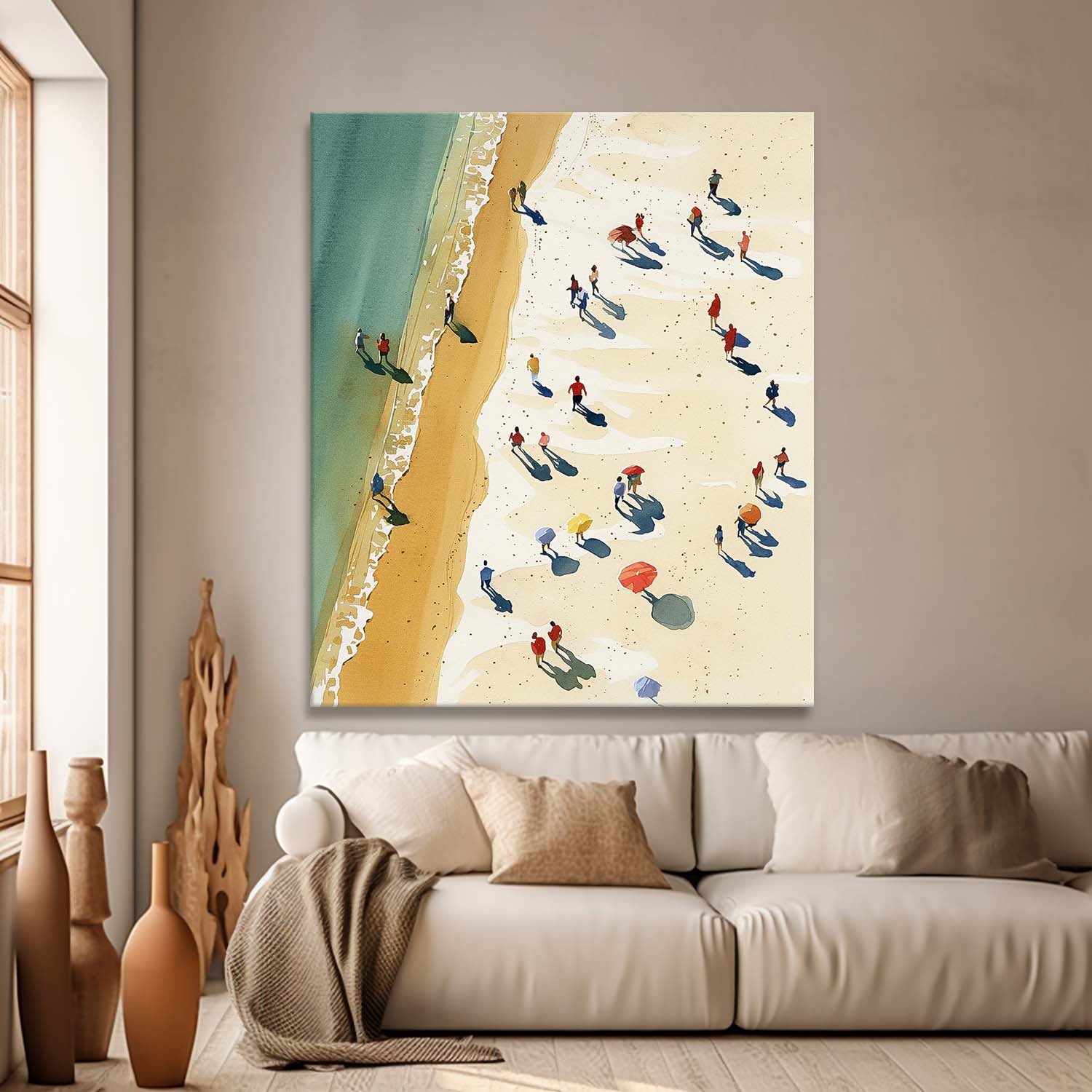 Beach & Ocean Canvas Art #BE021