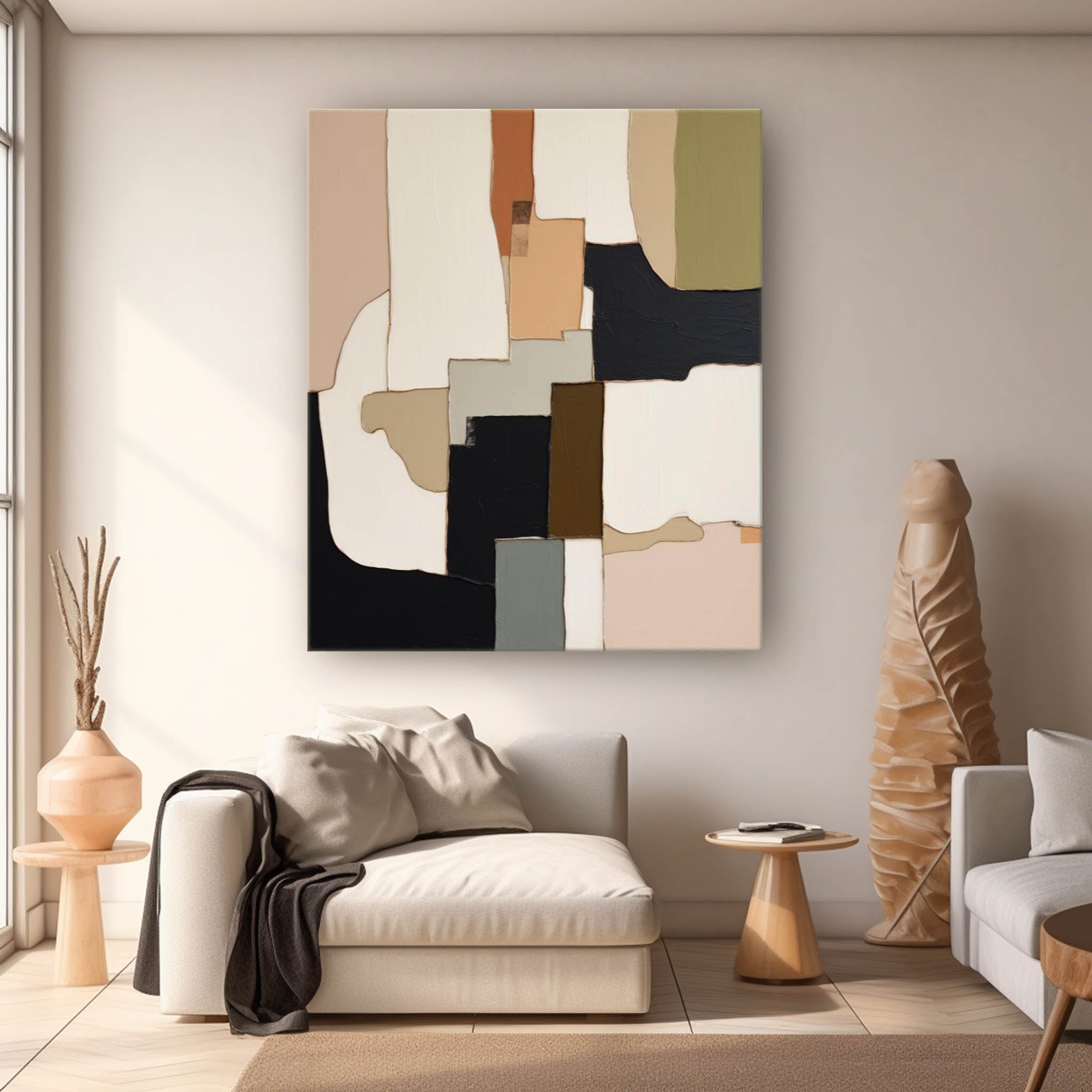 Abstract Canvas Art #AB346