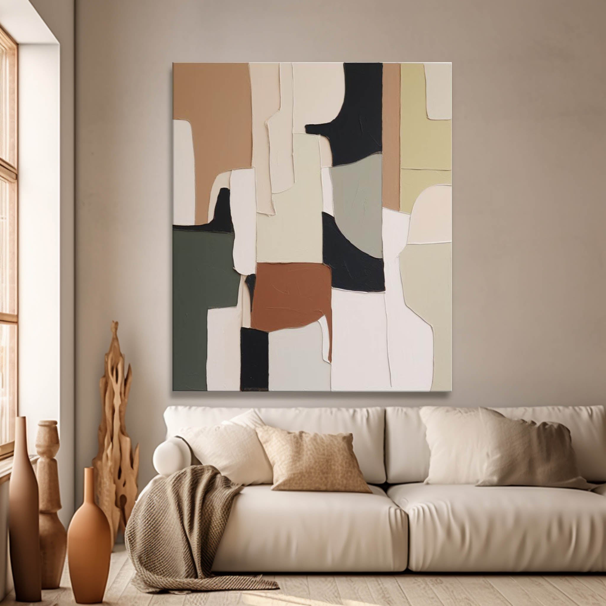 Abstract Canvas Art #AB345