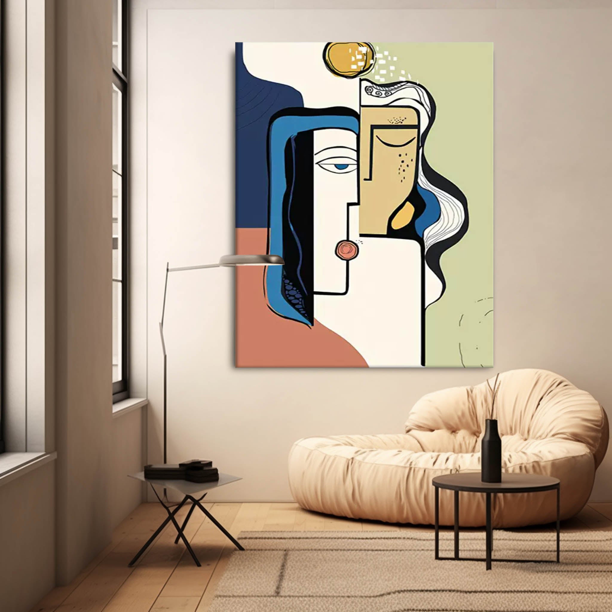Abstract Canvas Art #AB408
