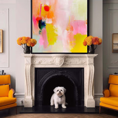 Abstract Canvas Art #AB444