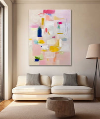 Abstract Canvas Art #AB455