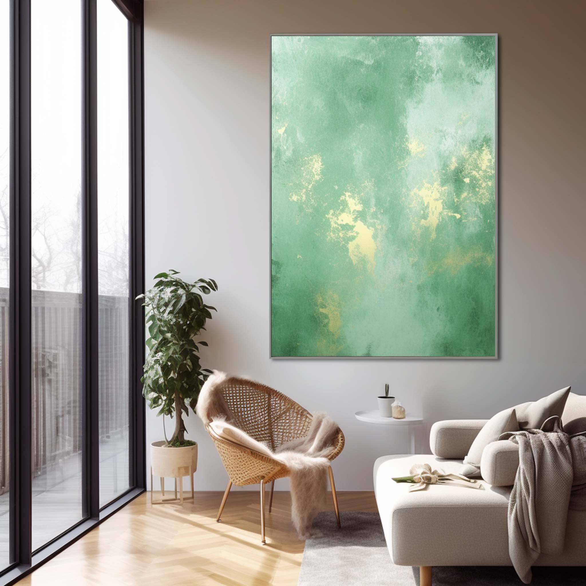 Abstract Canvas Art #AB348