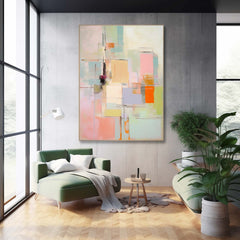 Abstract Canvas Art #AB356