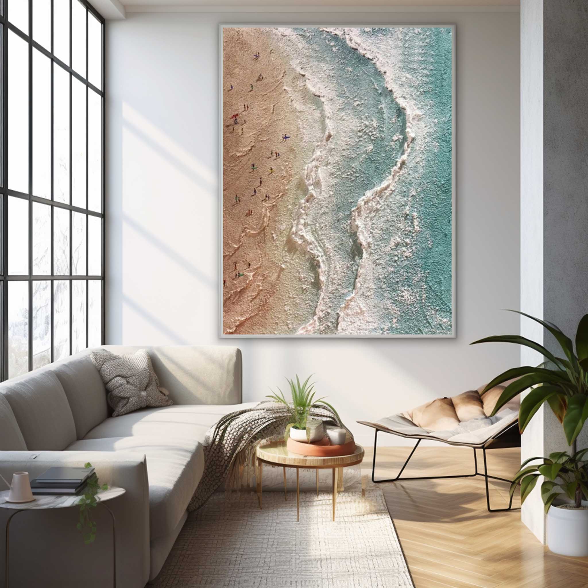 Beach & Ocean Canvas Art #BE016