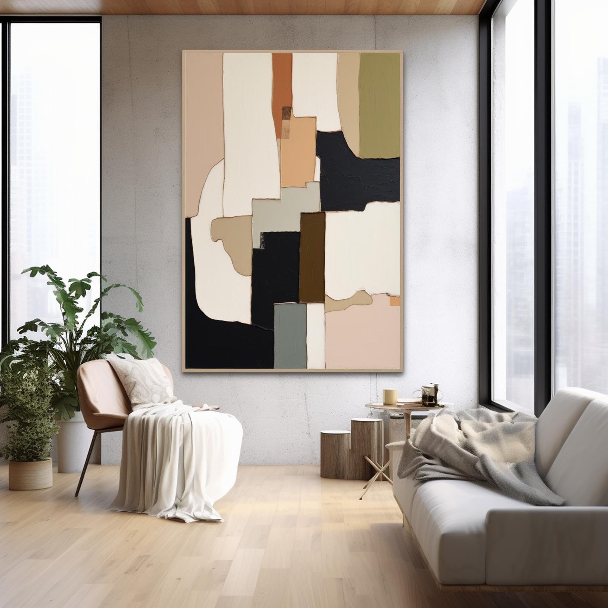 Abstract Canvas Art #AB346