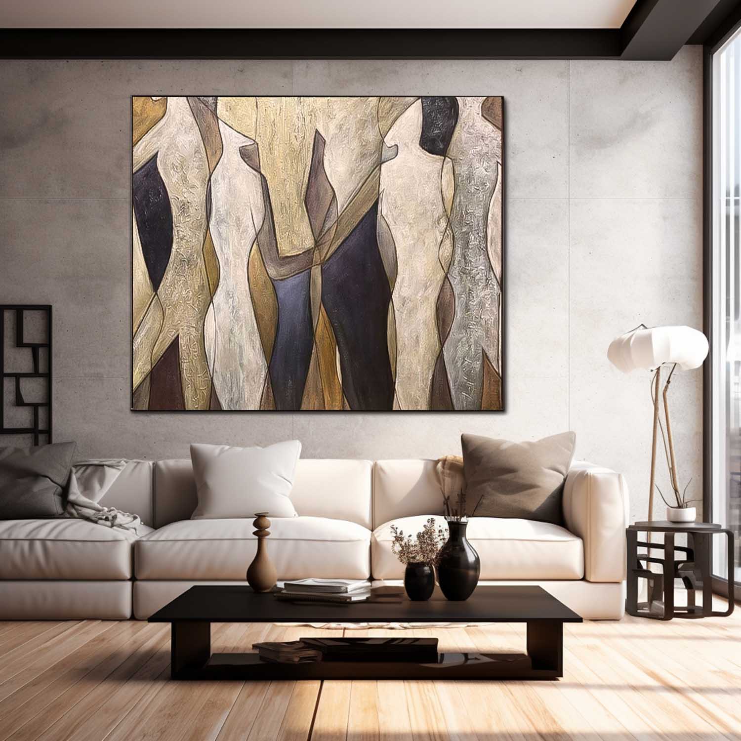 Abstract Canvas Art #AB526