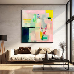 Abstract Canvas Art #AB456