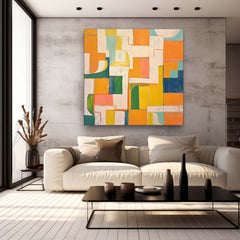 Abstract Canvas Art #AB414