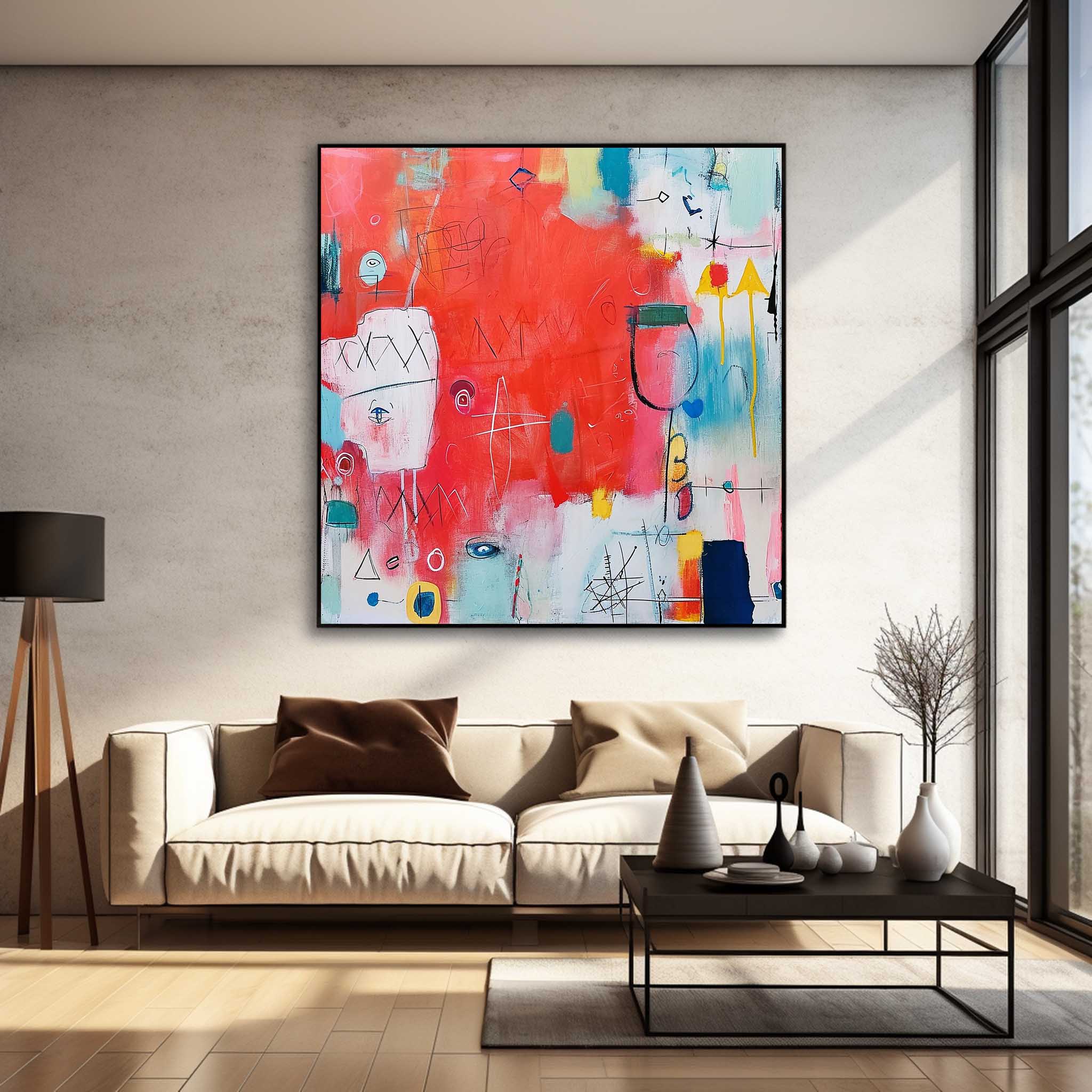 Abstract Canvas Art #AB427