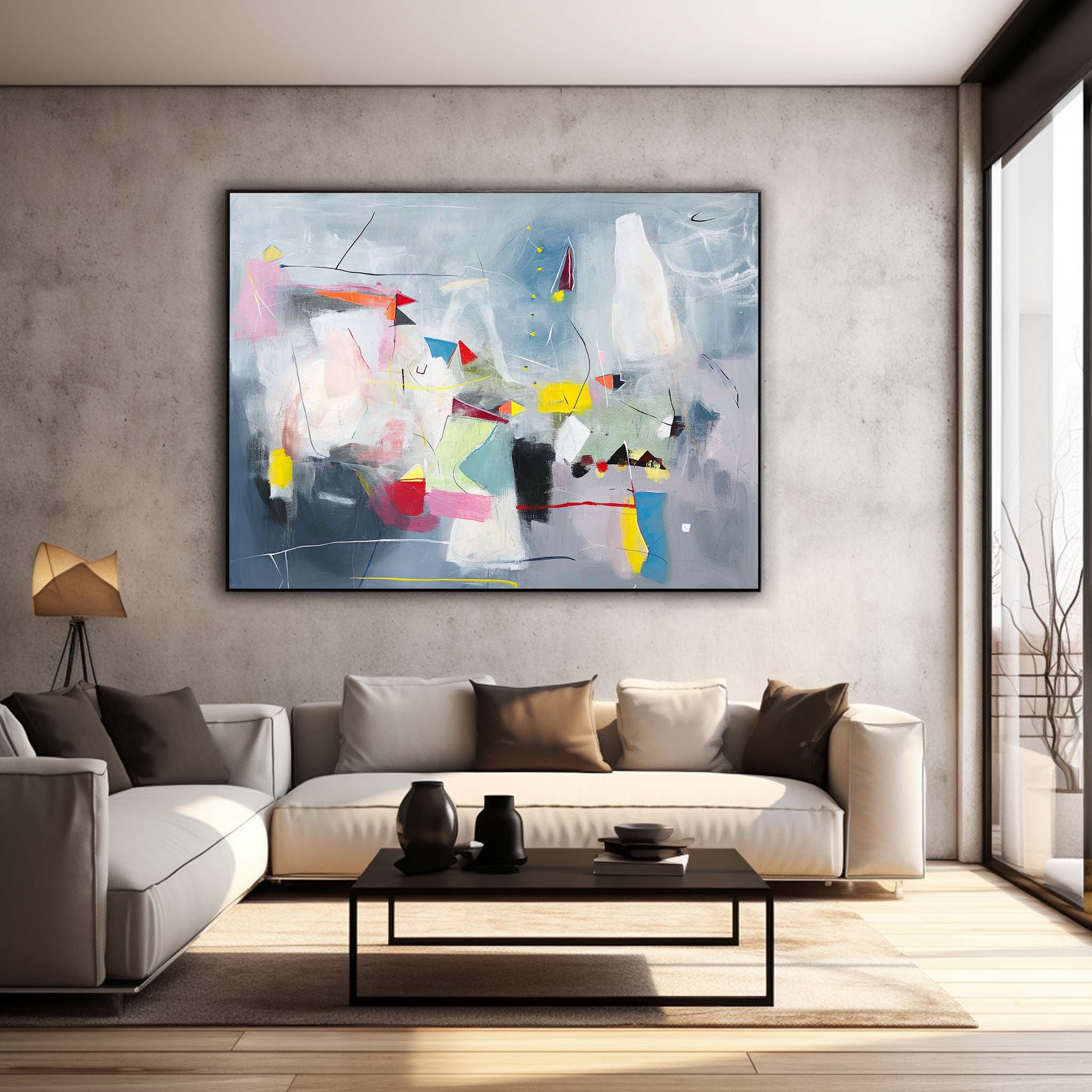 Abstract Canvas Art #AB431