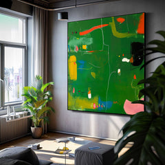 Abstract Canvas Art #AB379