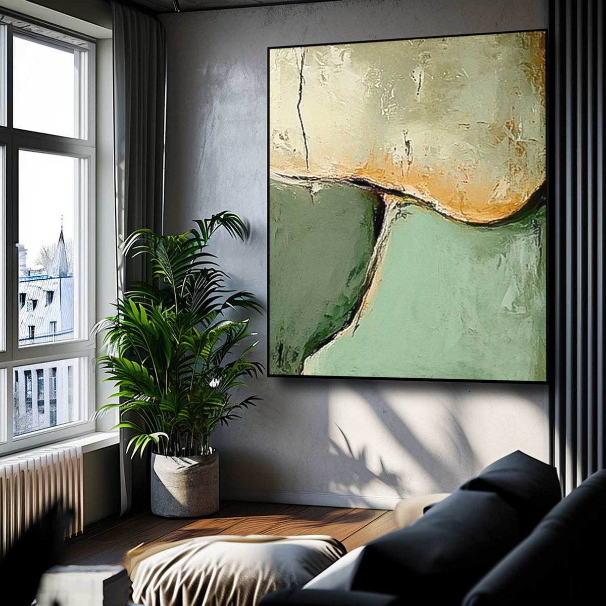 Abstract Canvas Art #AB707