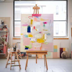 Abstract Canvas Art #AB455