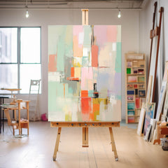 Abstract Canvas Art #AB357