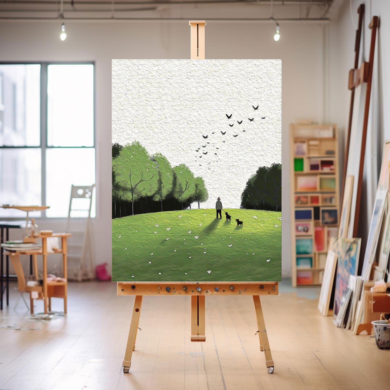 Landscape Canvas Art #LA058