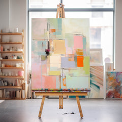 Abstract Canvas Art #AB356