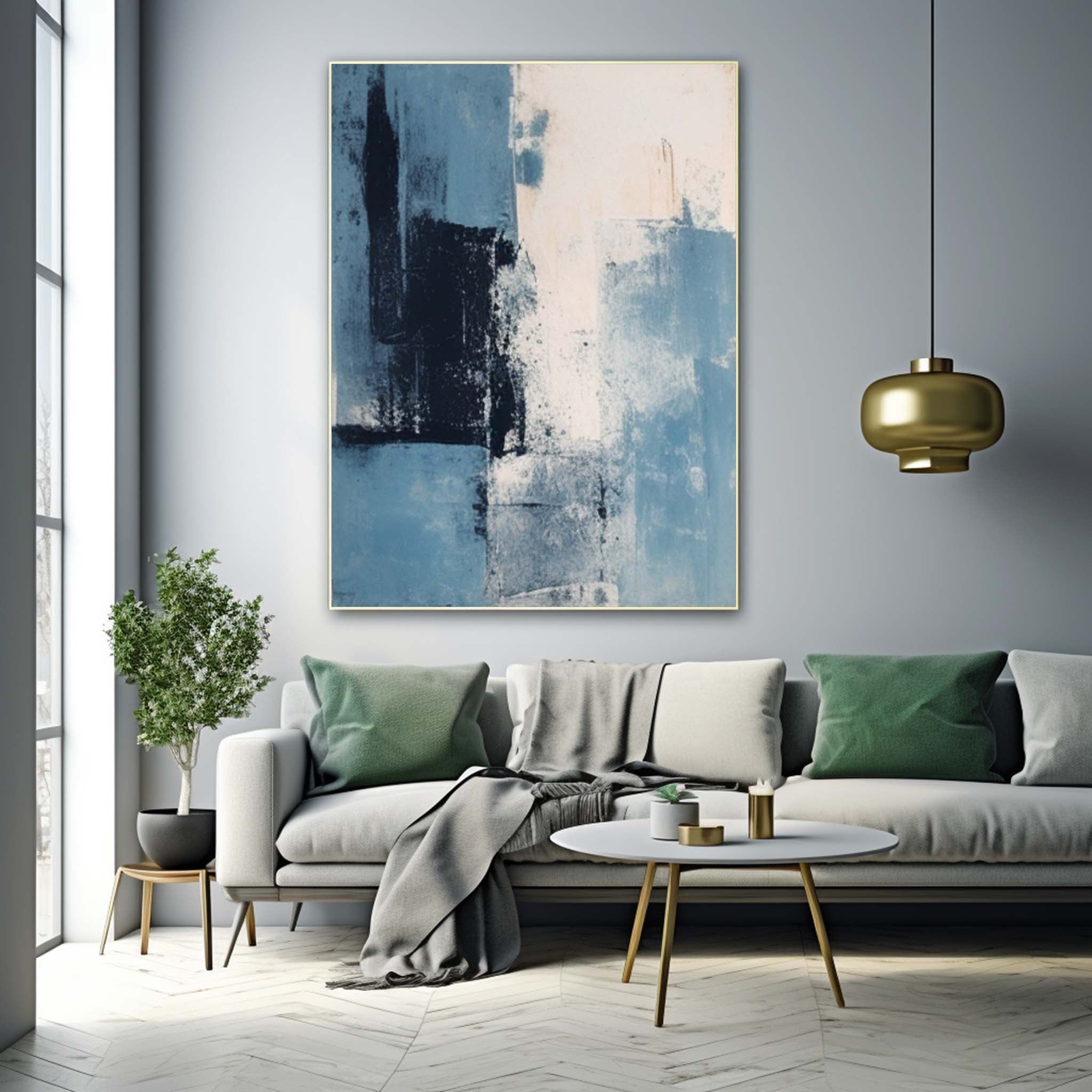 Abstract Canvas Art #AB387