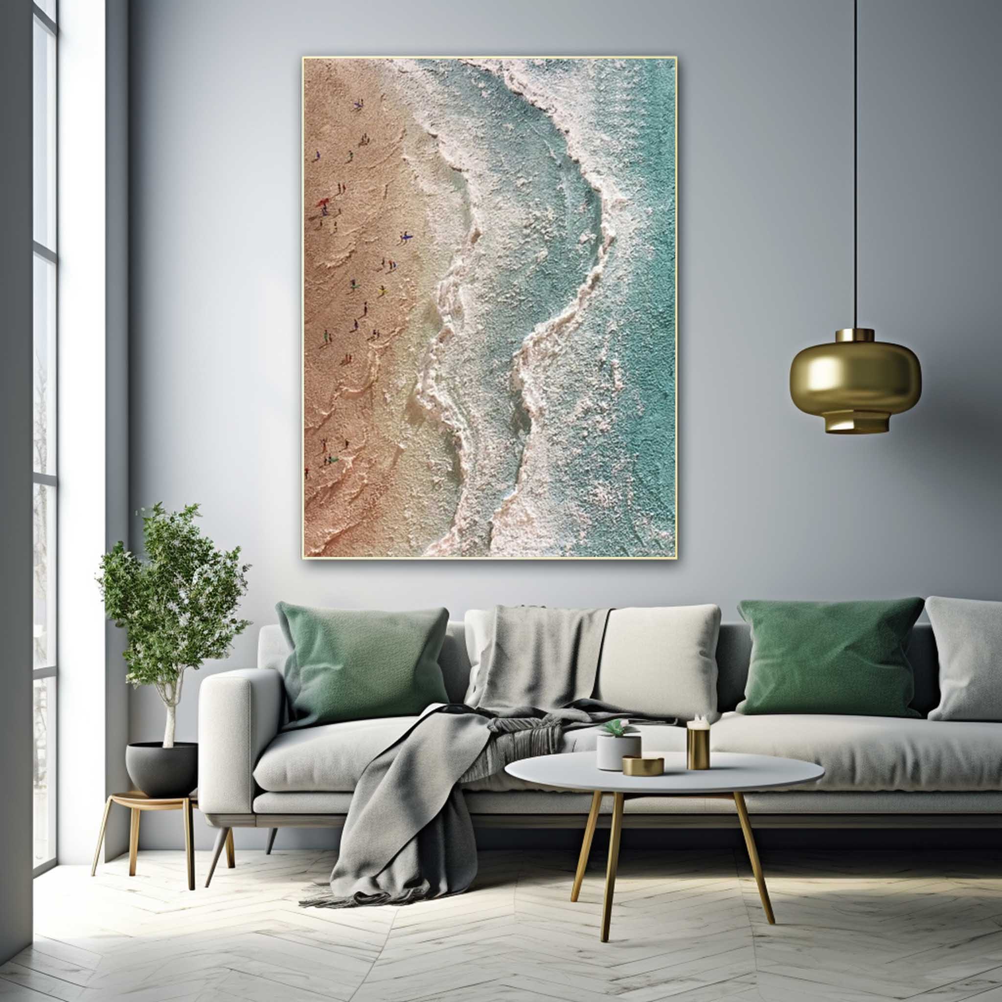 Beach & Ocean Canvas Art #BE016