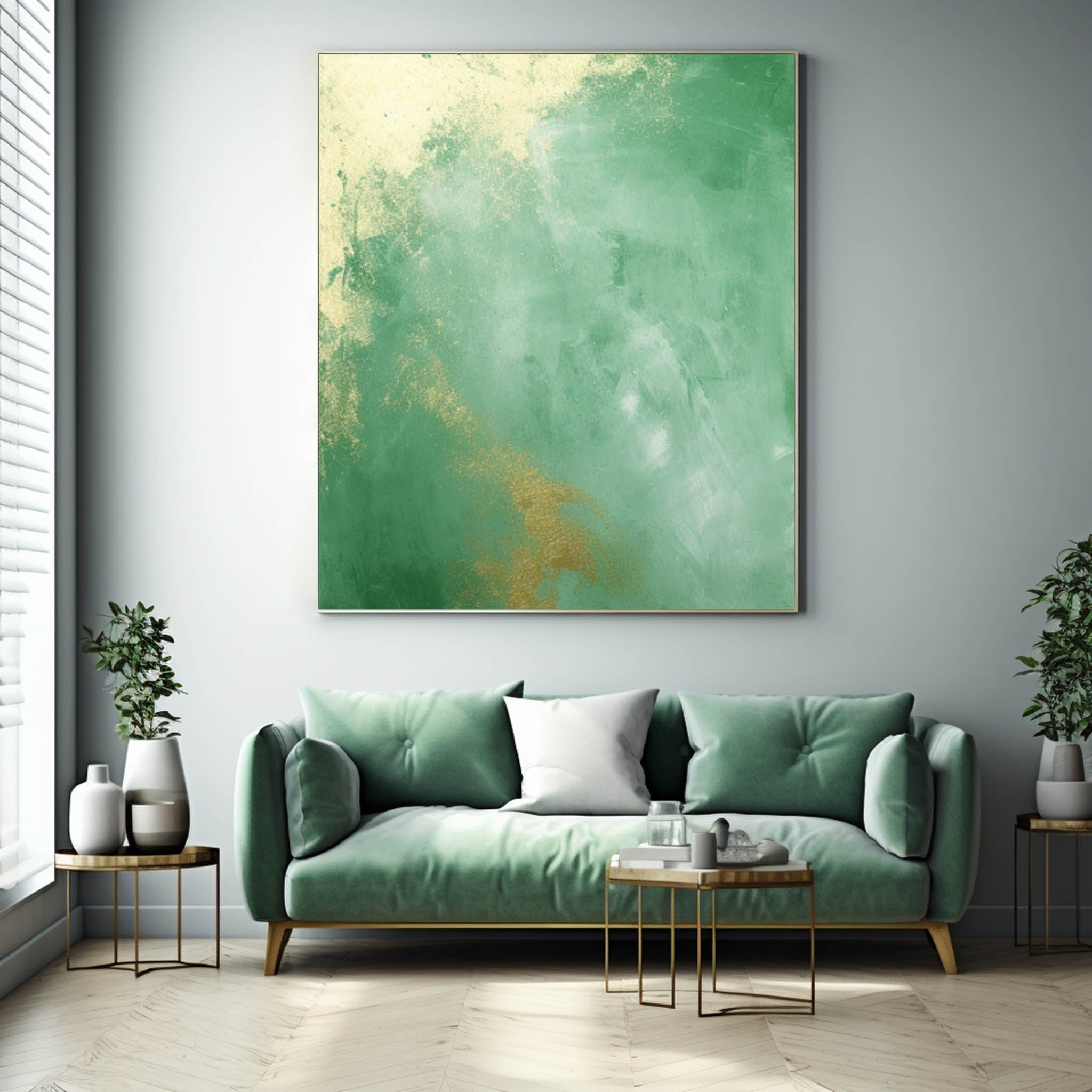 Abstract Canvas Art #AB351