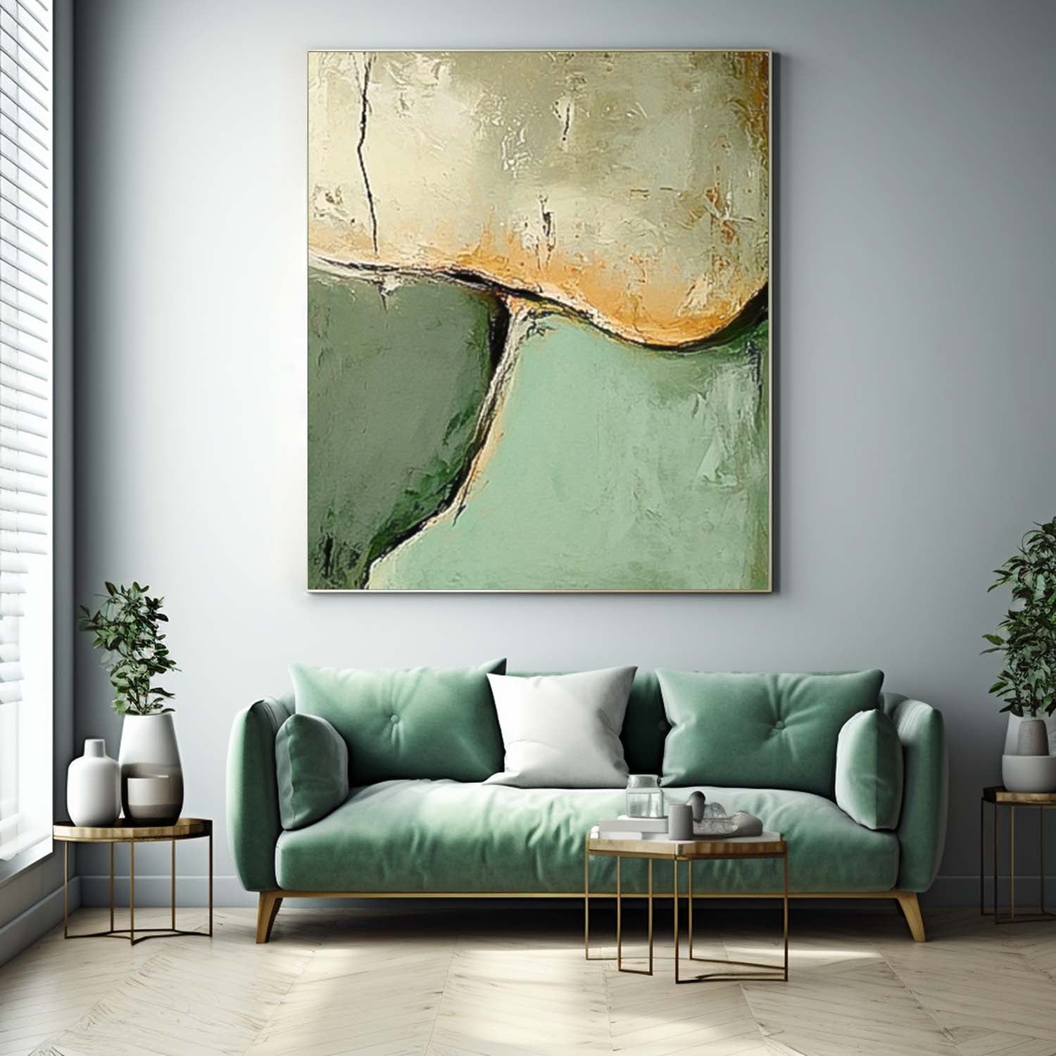 Abstract Canvas Art #AB707