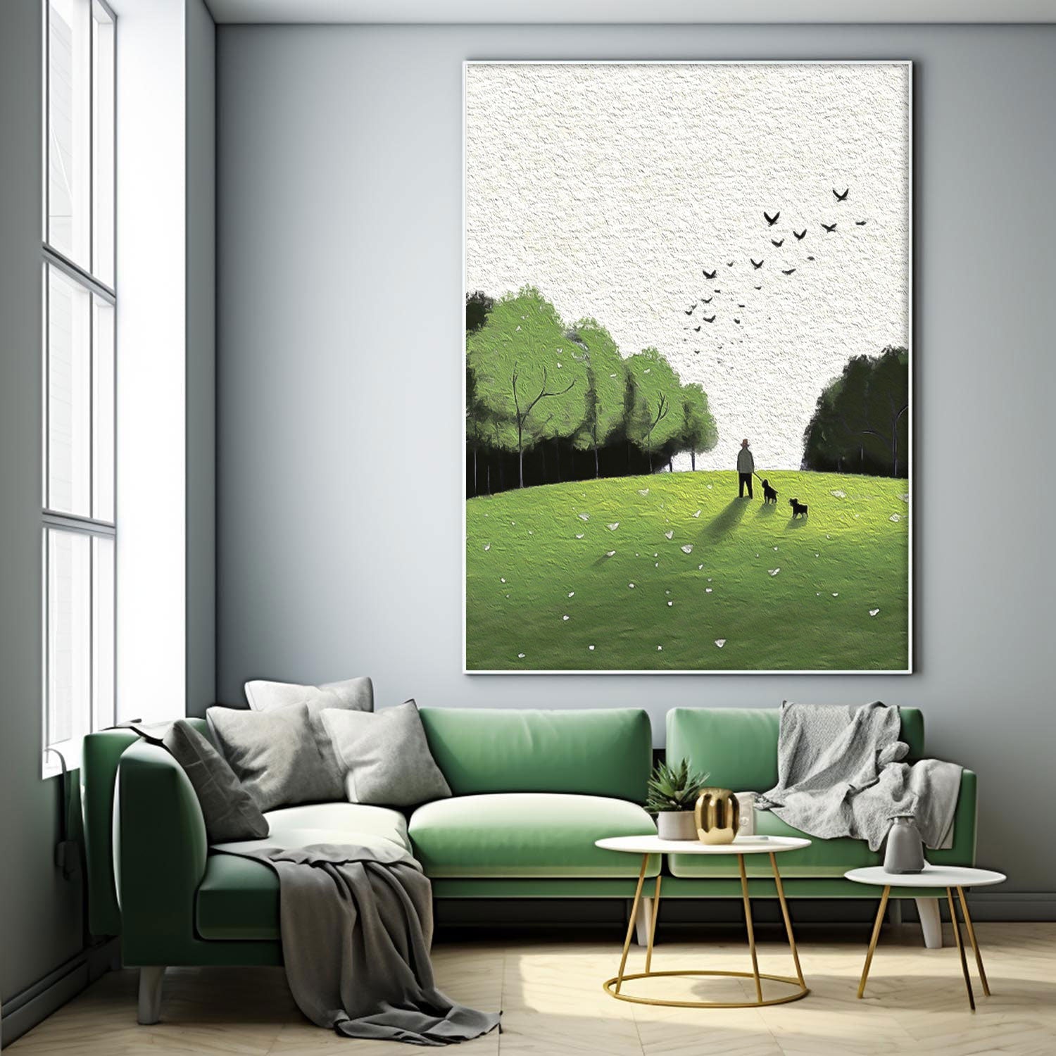 Landscape Canvas Art #LA058