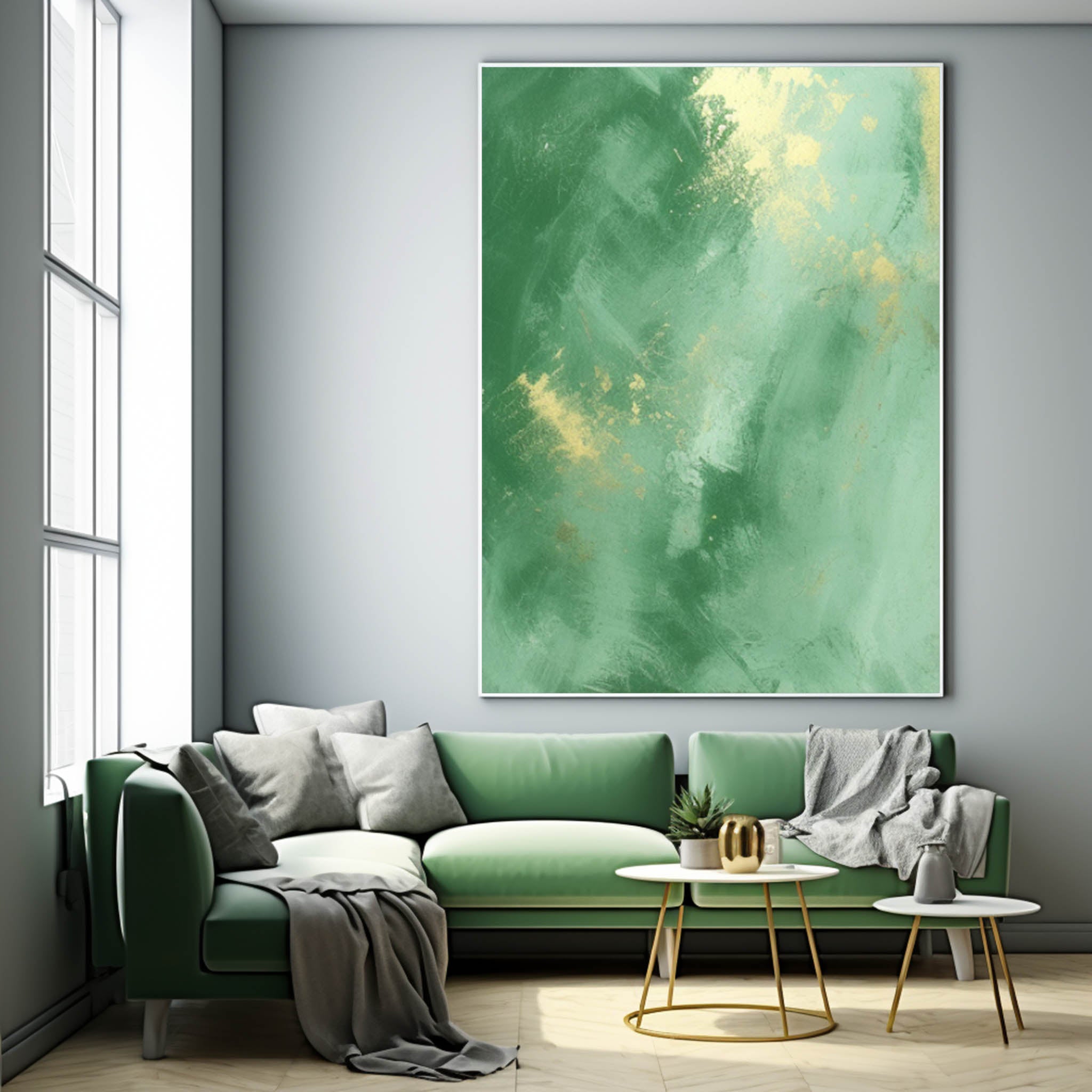 Abstract Canvas Art #AB350