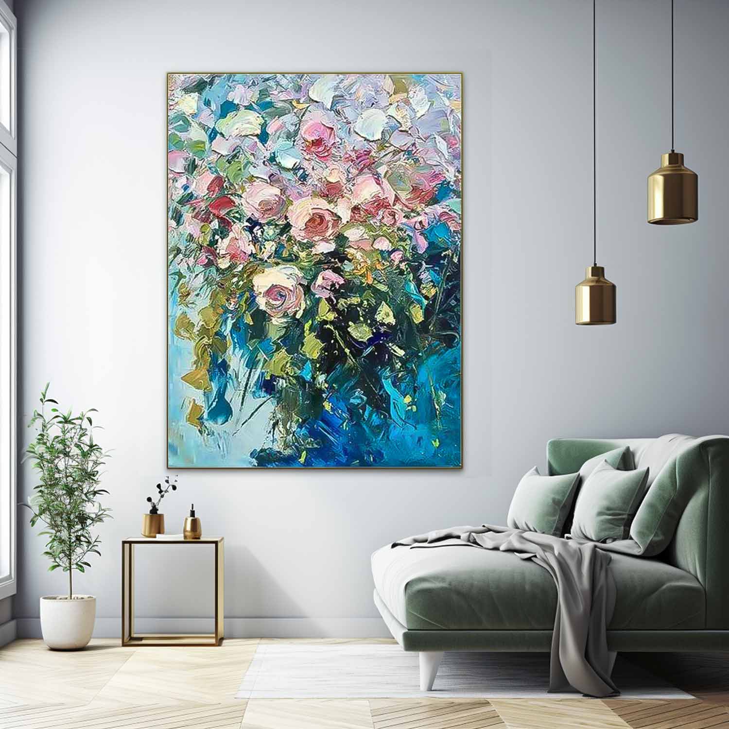 Flower Canvas Art #FL064