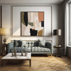 Abstract Canvas Art #AB341