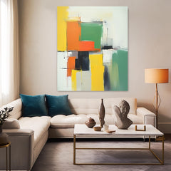 Abstract Canvas Art #AB517