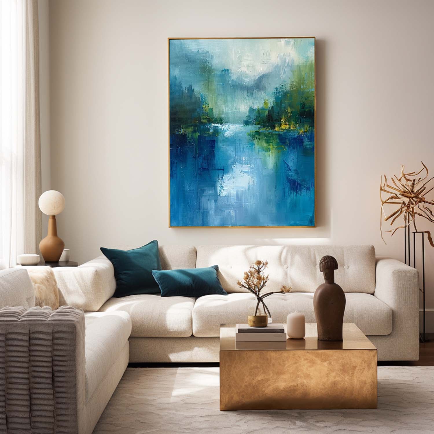 Abstract Canvas Art #AB649