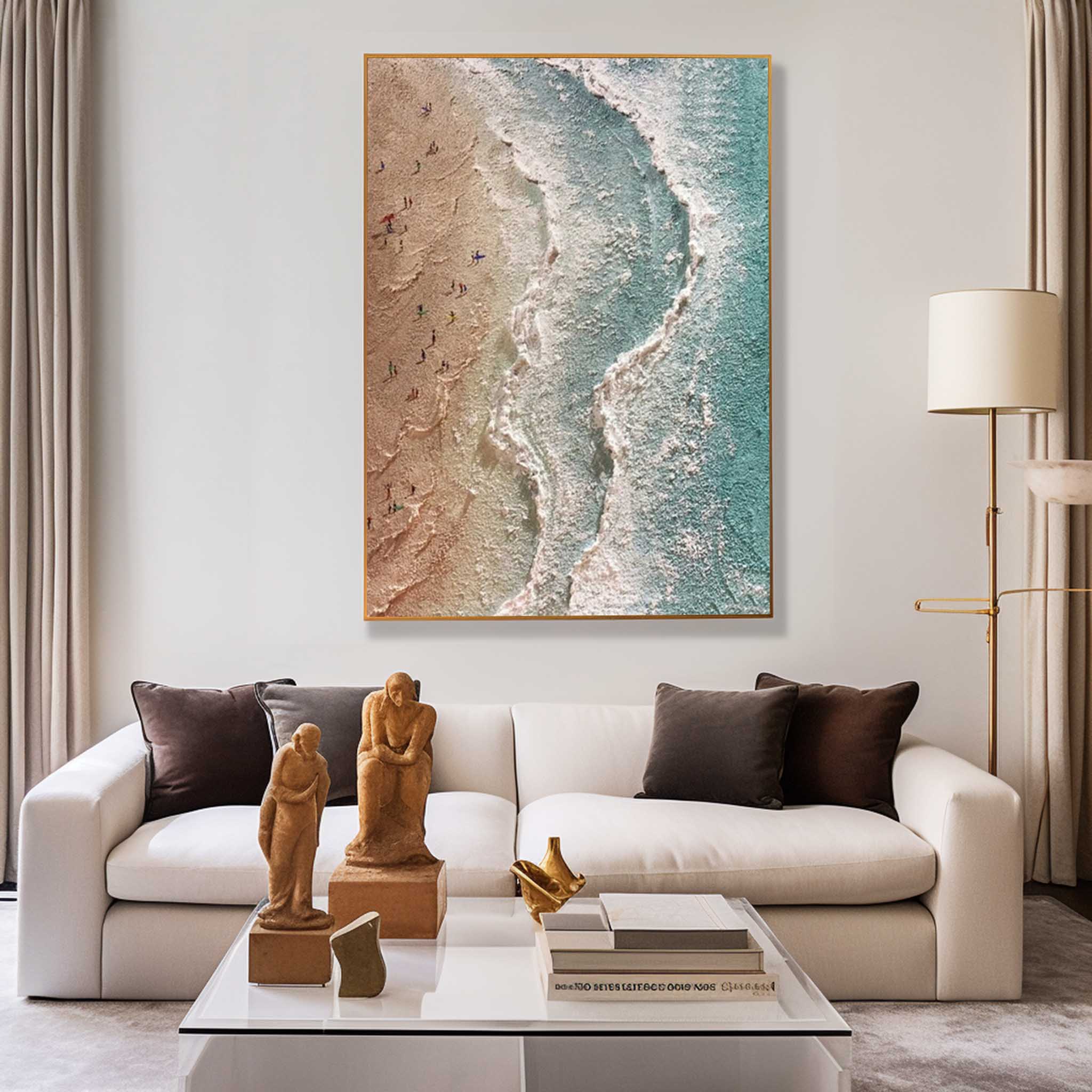 Beach & Ocean Canvas Art #BE016
