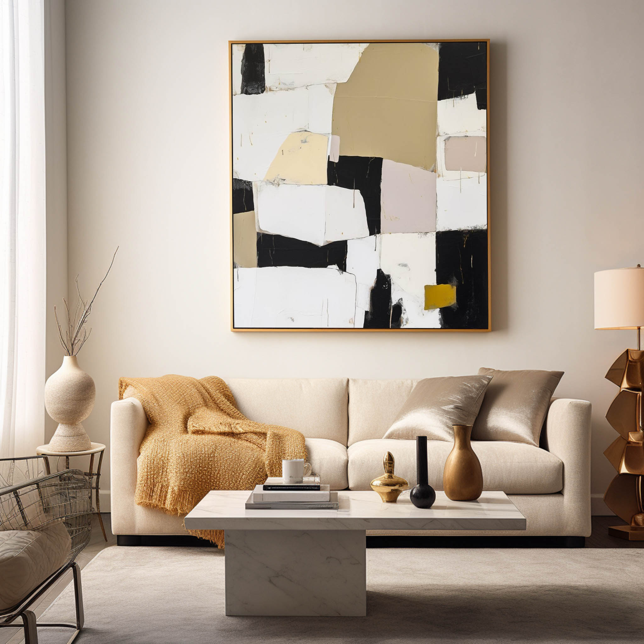 Abstract Canvas Art #AB329