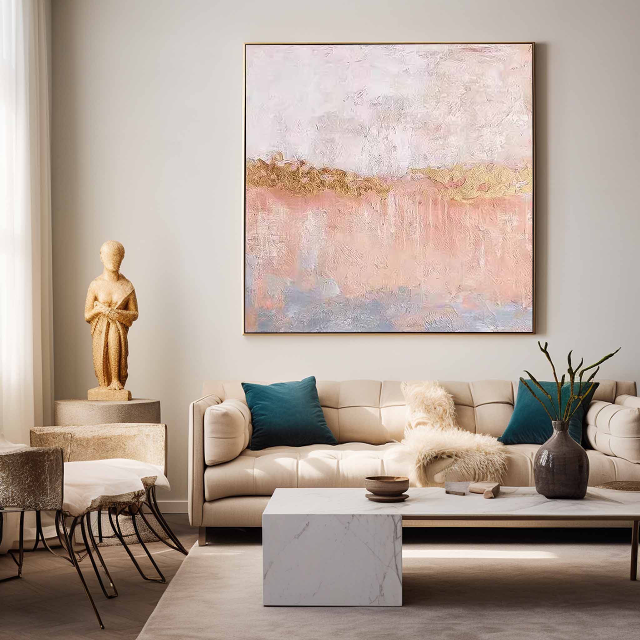 Abstract Canvas Art #AB560