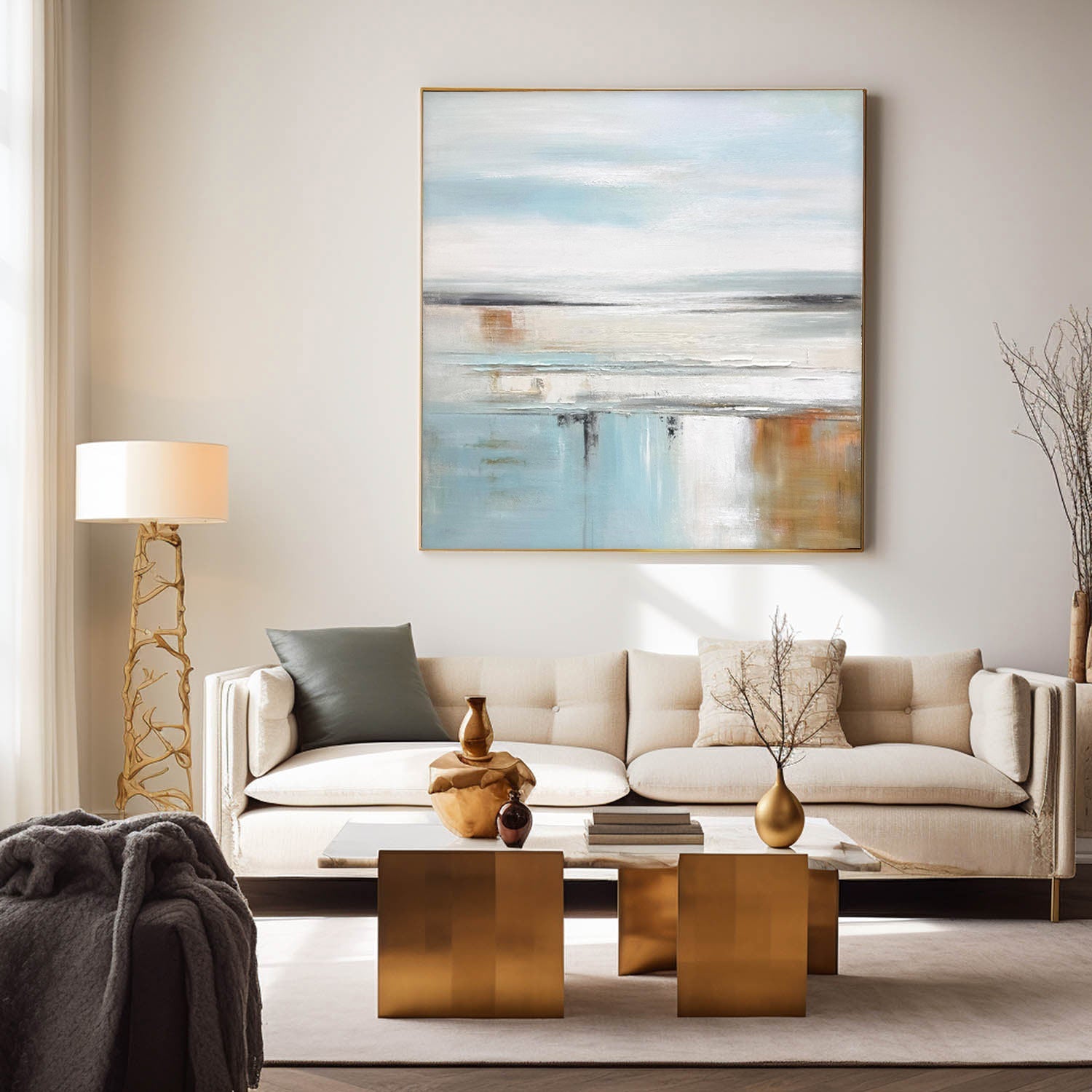 Abstract Canvas Art #AB523