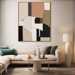 Abstract Canvas Art #AB343