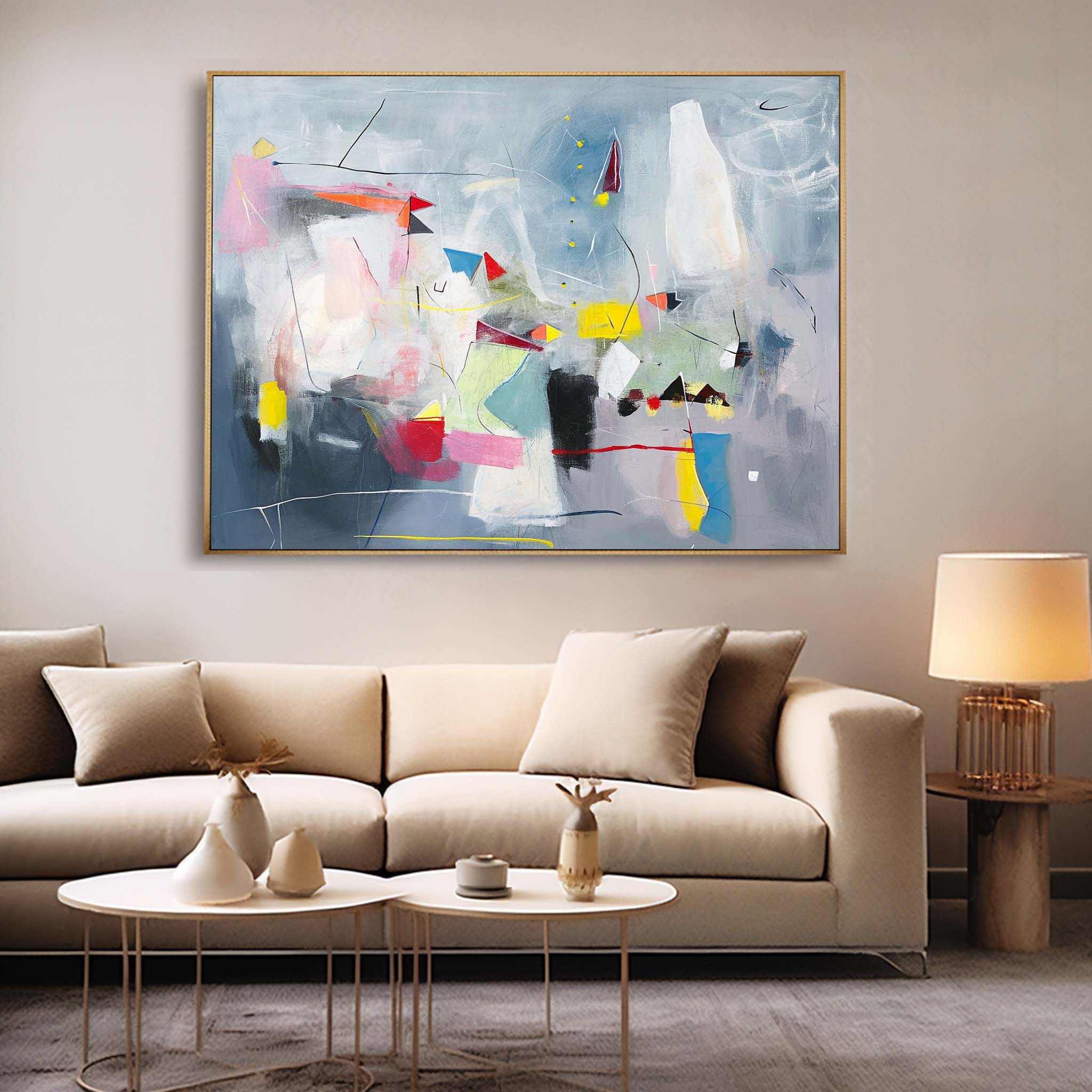 Abstract Canvas Art #AB431