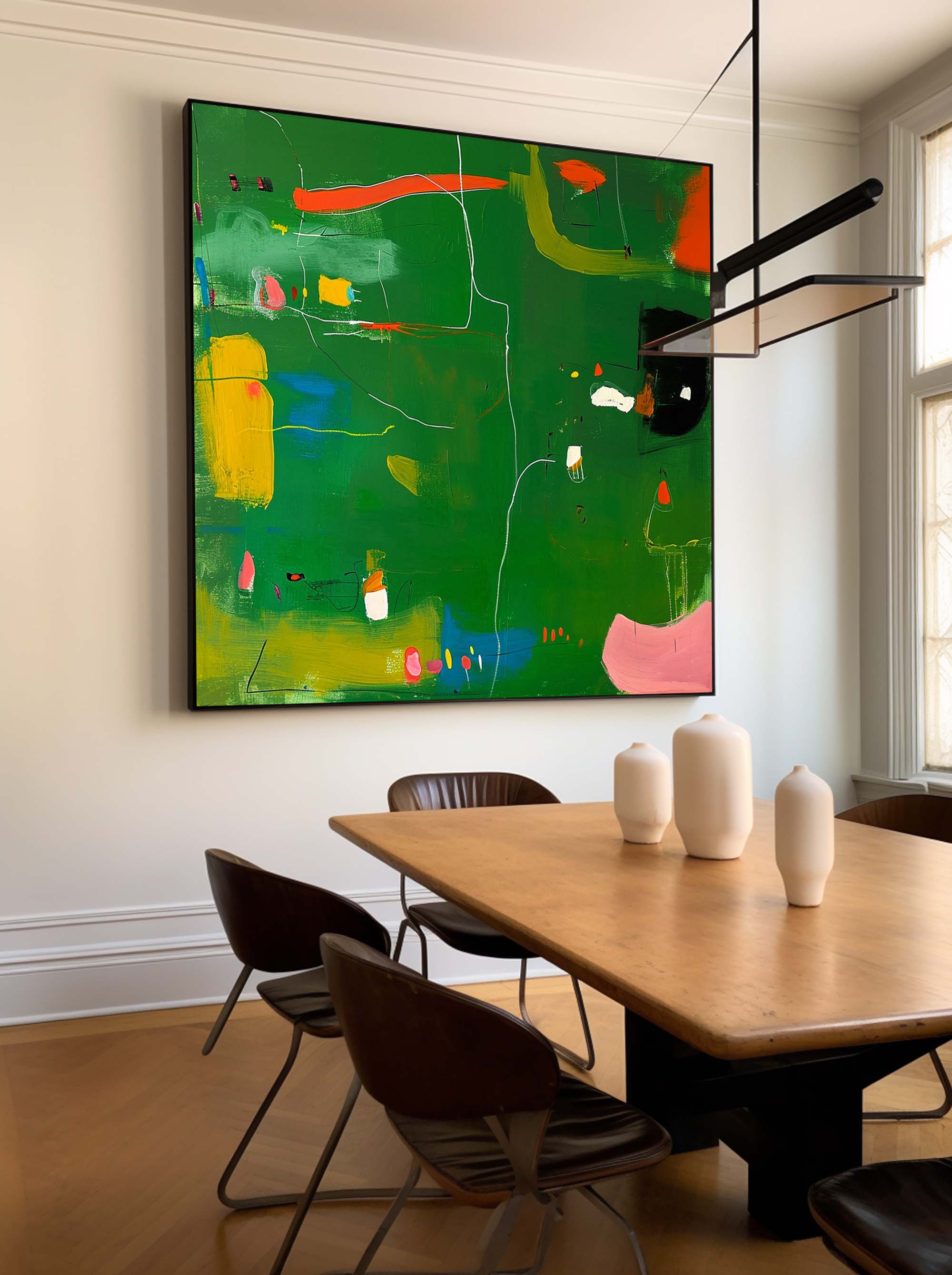 Abstract Canvas Art #AB379