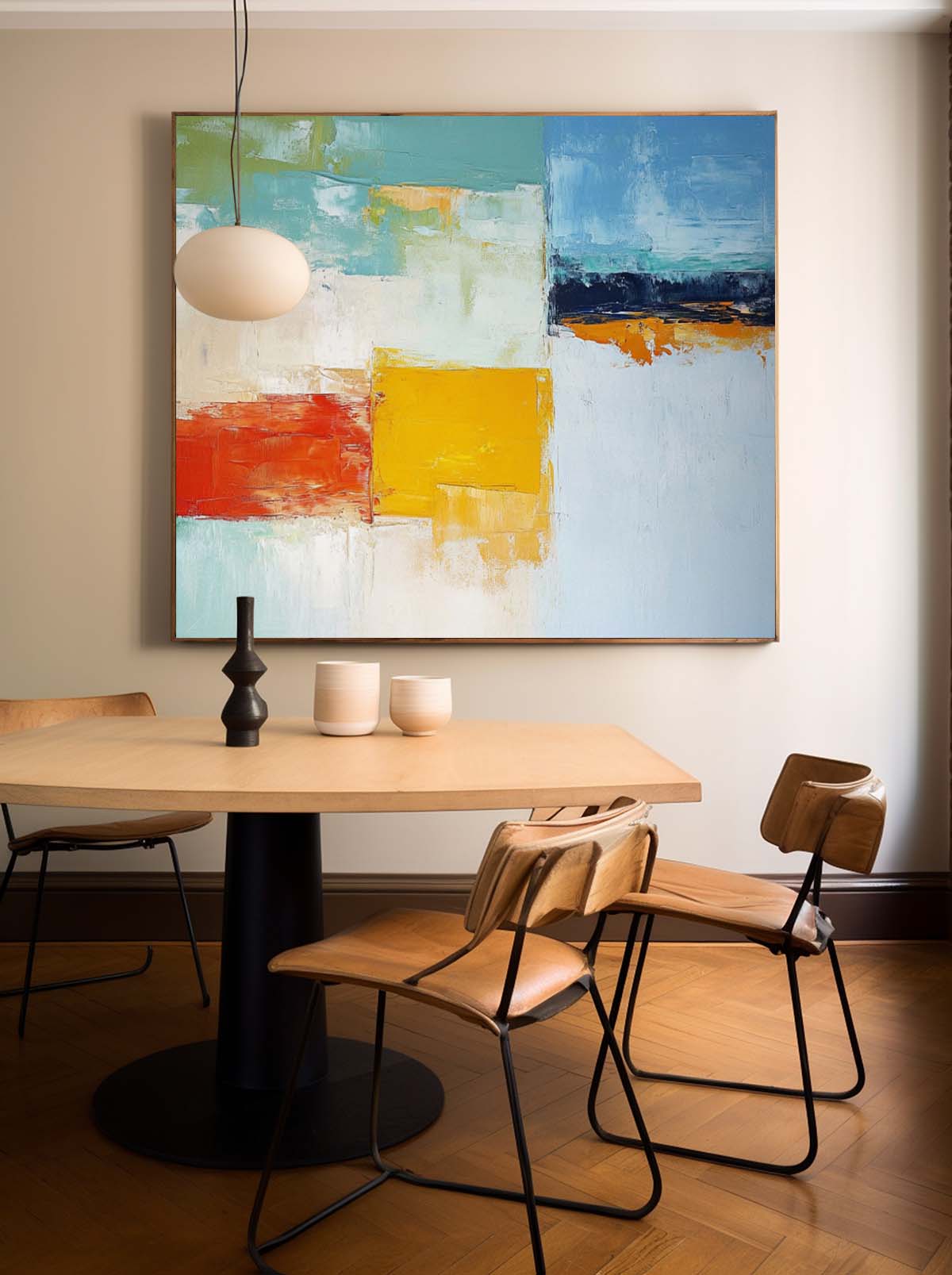 Abstract Canvas Art #AB600
