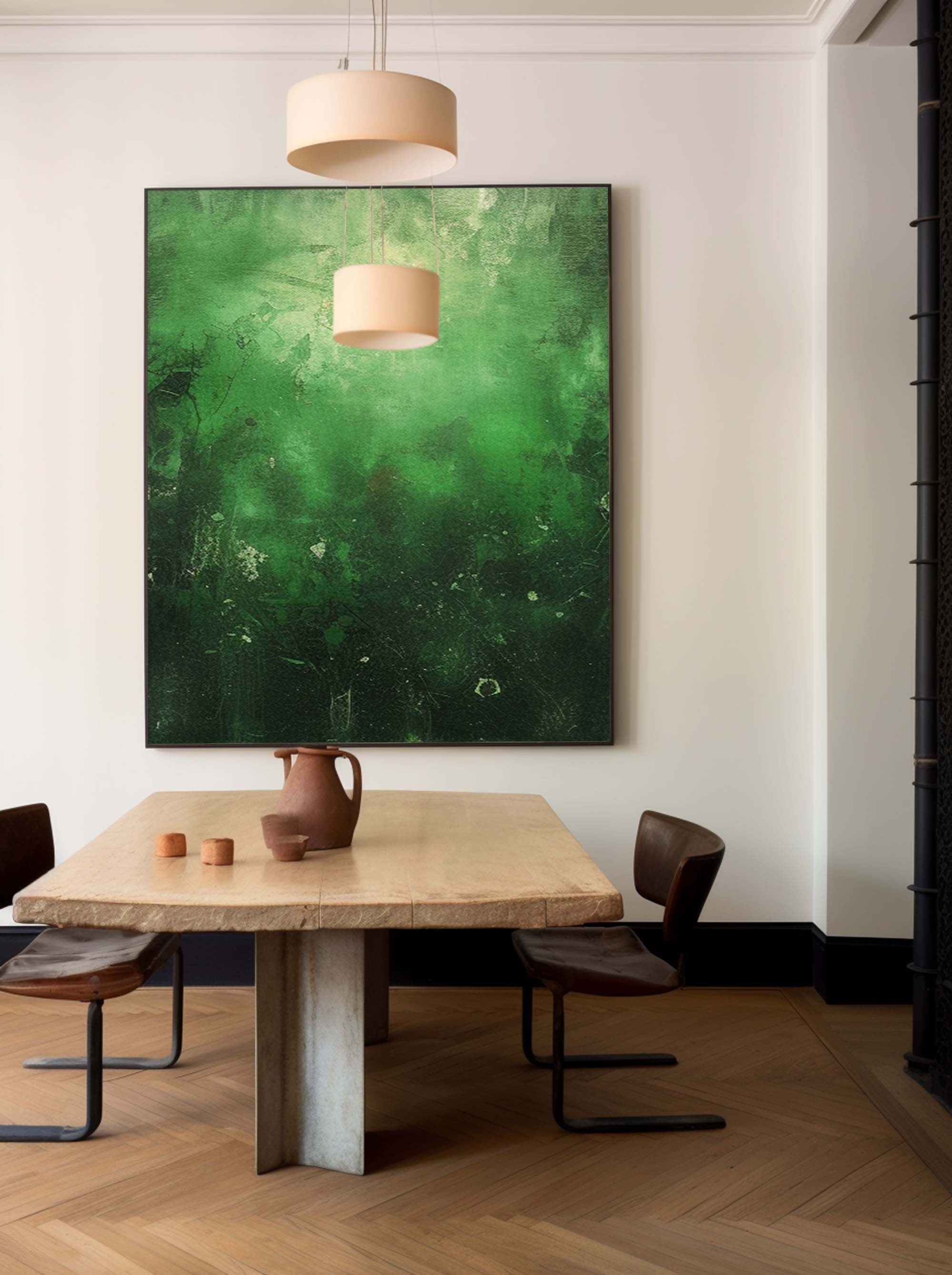 Abstract Canvas Art #AB349