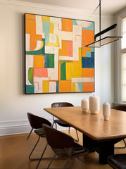 Abstract Canvas Art #AB414