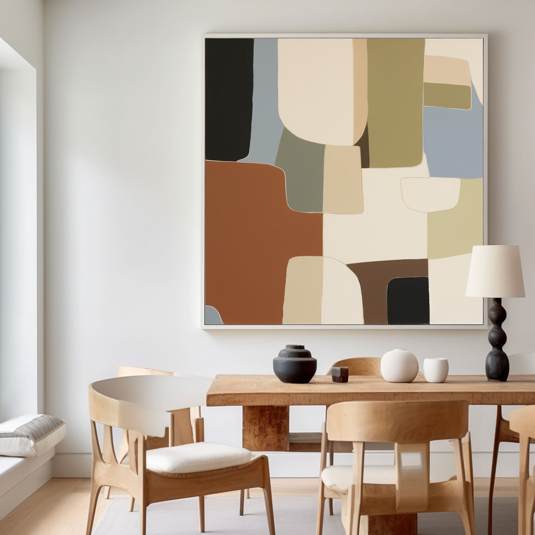 Abstract Canvas Art #AB369