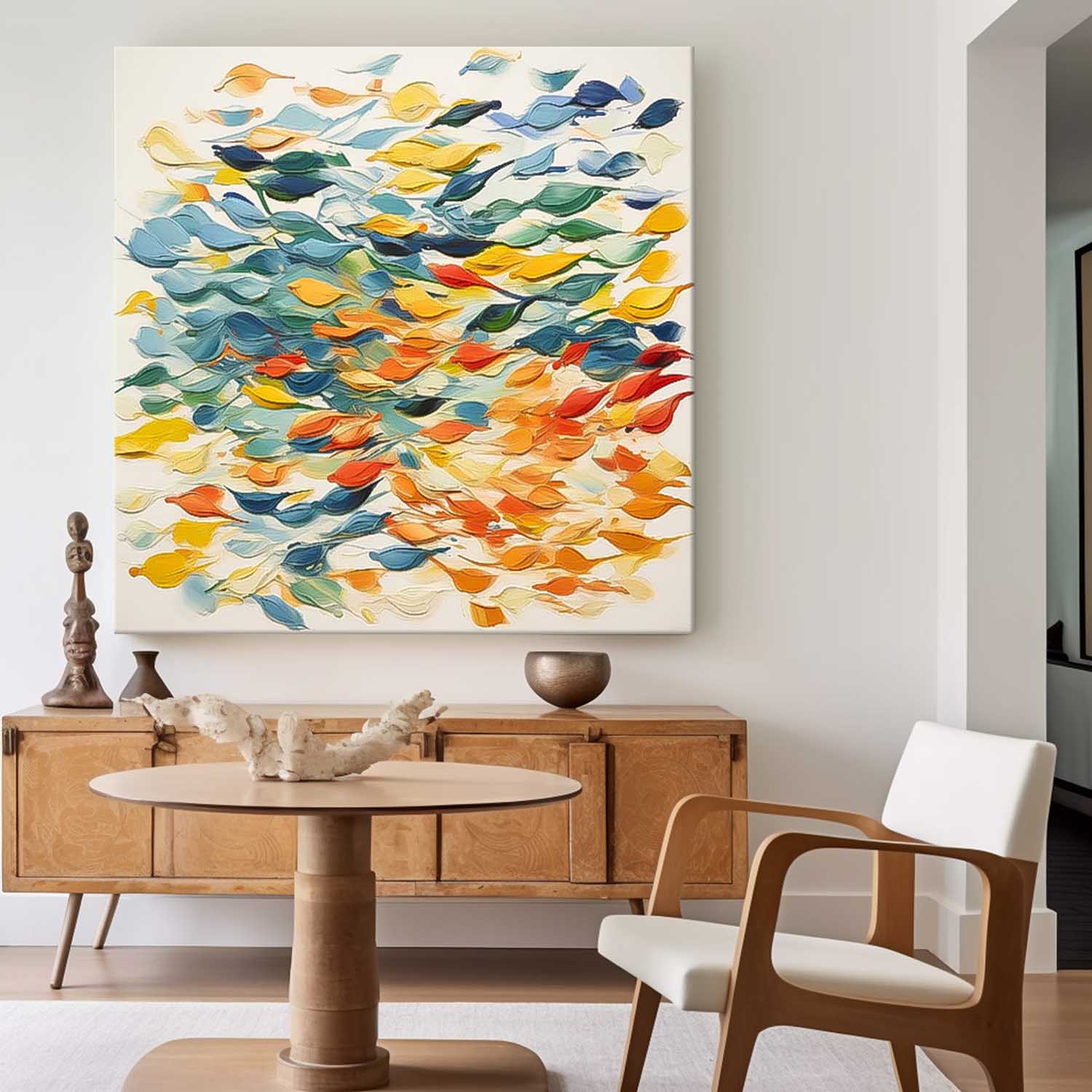 Abstract Canvas Art #AB521