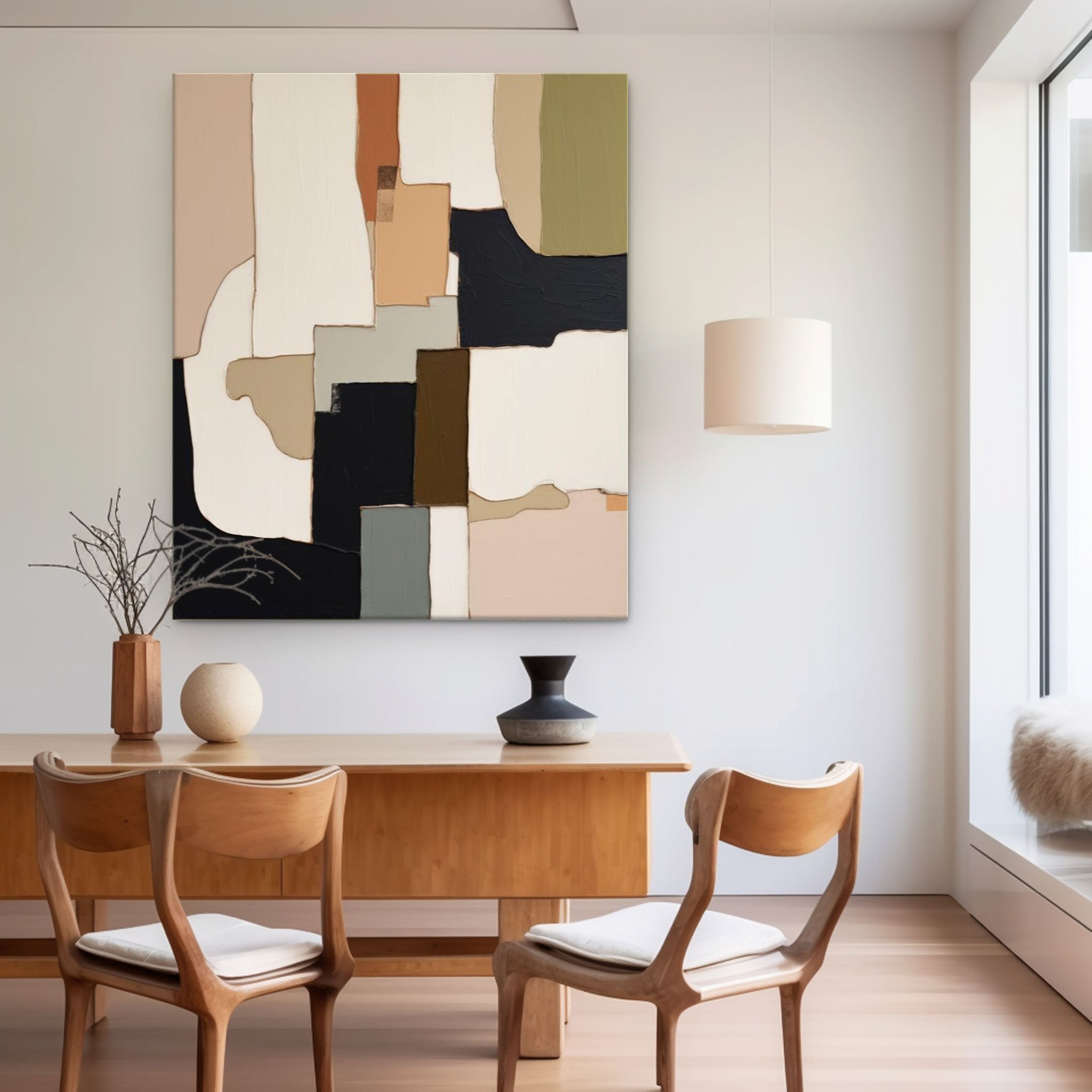 Abstract Canvas Art #AB346