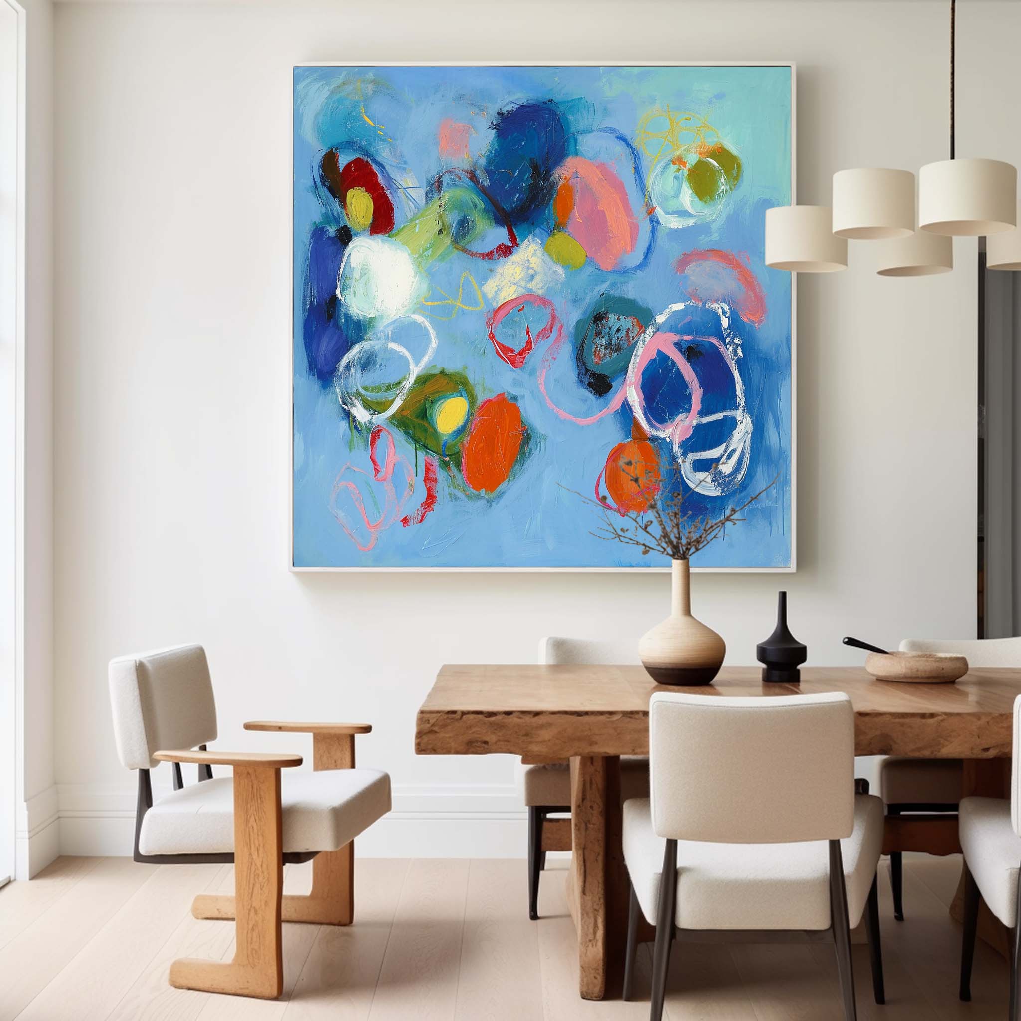 Abstract Canvas Art #AB378