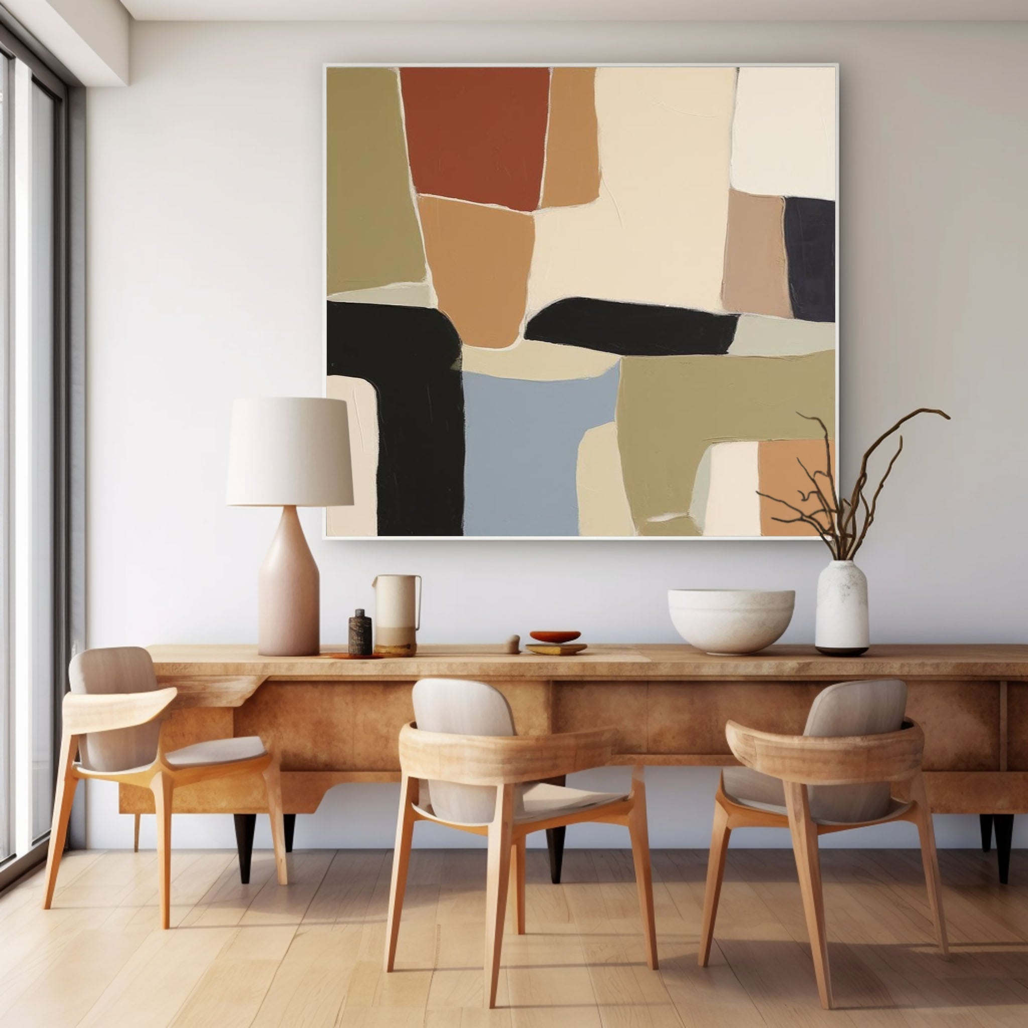 Abstract Canvas Art #AB338