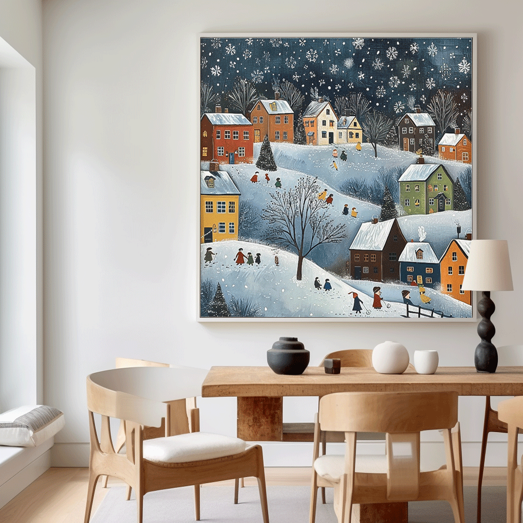 Landscape Canvas Art #LA055