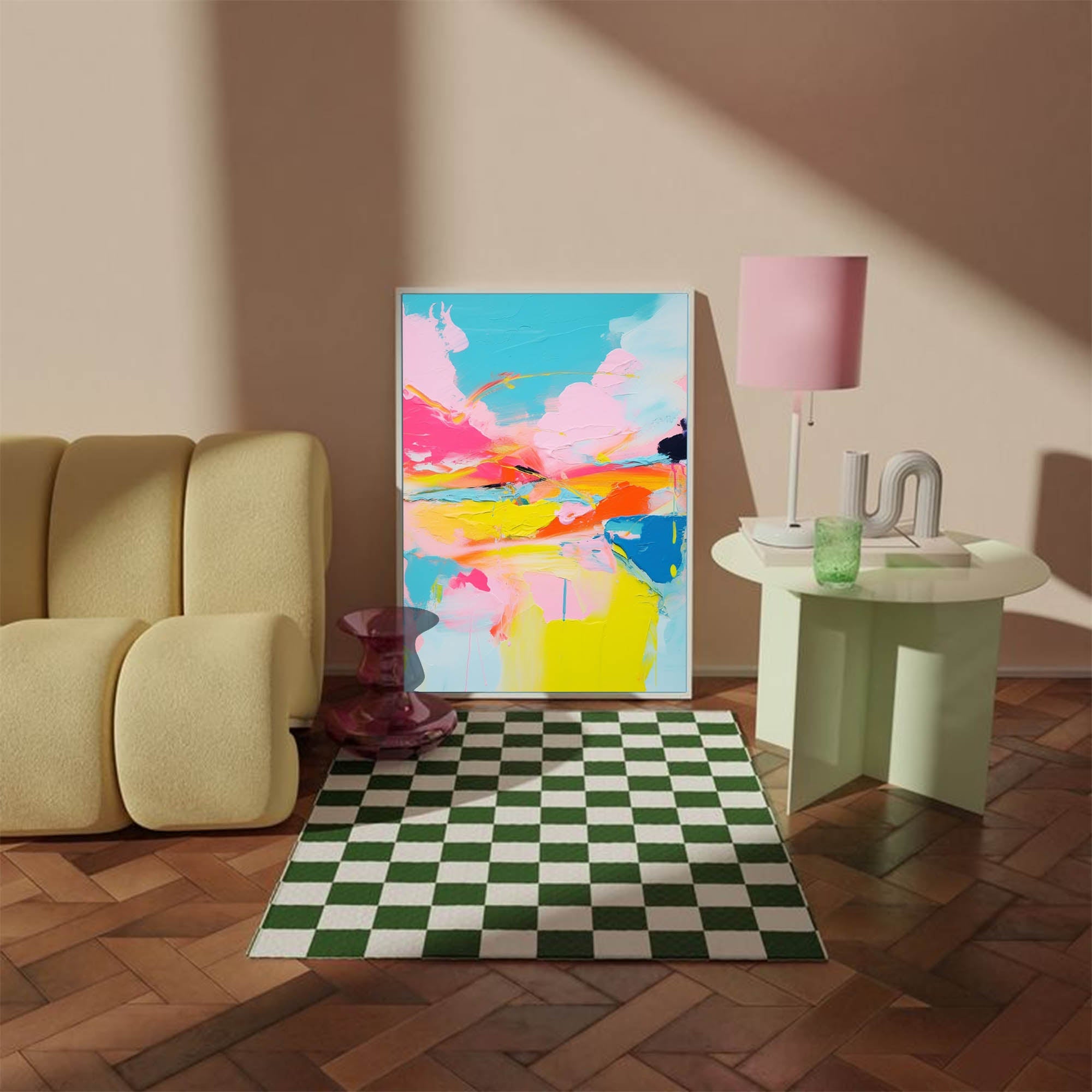 Abstract Canvas Art #AB264